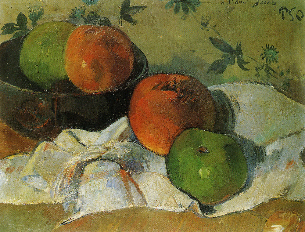 Paul Gauguin - Apples and Bowl