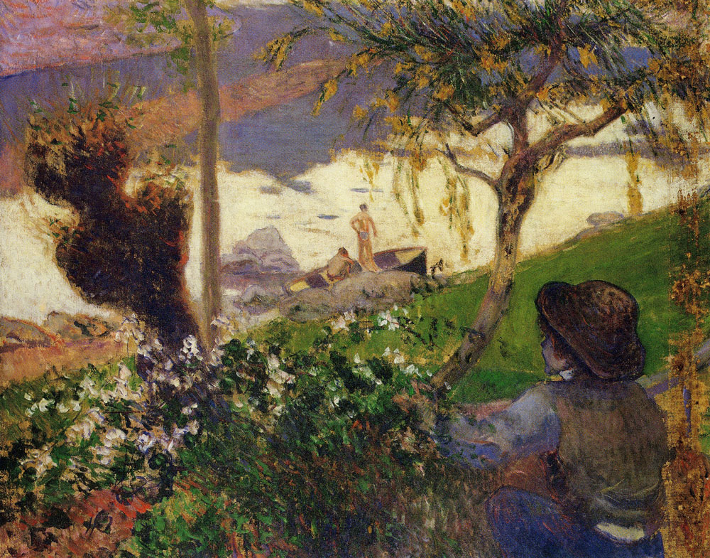 Paul Gauguin - Breton Boy by the Aven