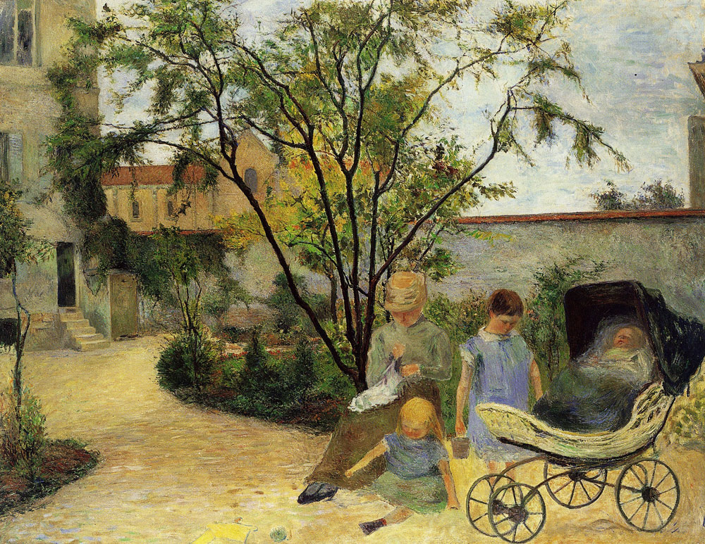 Paul Gauguin - Gauguin's Family, Rue Carcel