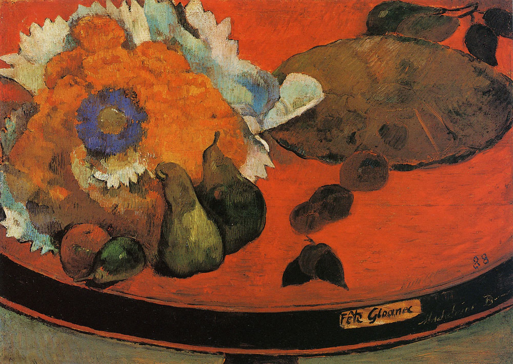 Paul Gauguin - Still Life, Fête Gloanec