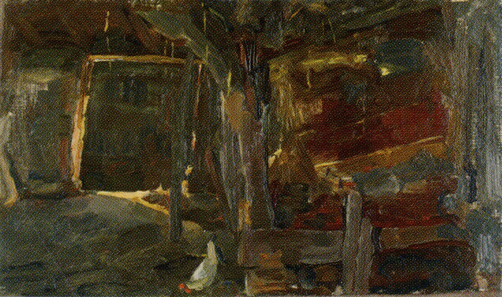 Piet Mondriaan - Brabant Barn Interior