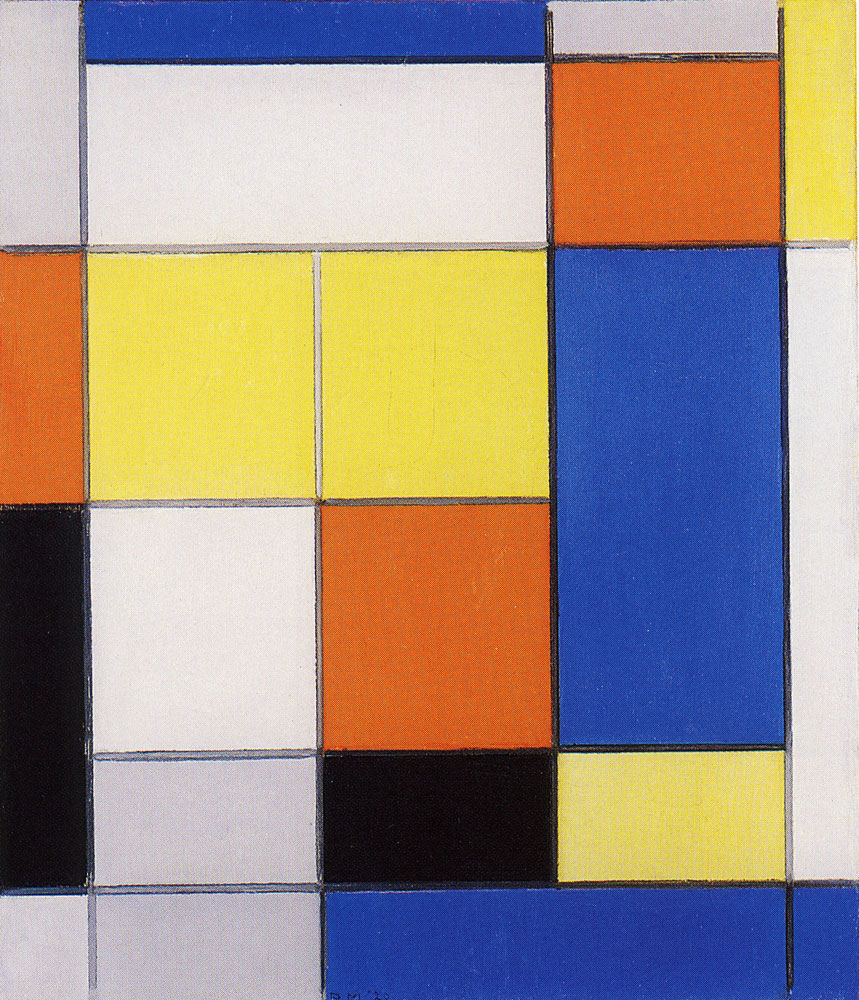 Piet Mondrian - Composition B