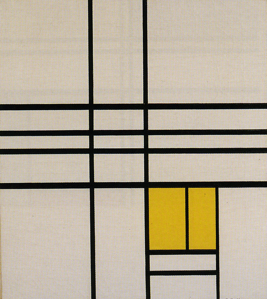 Piet Mondrian - Composition with Yellow