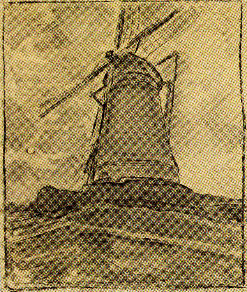 Piet Mondrian - Mill