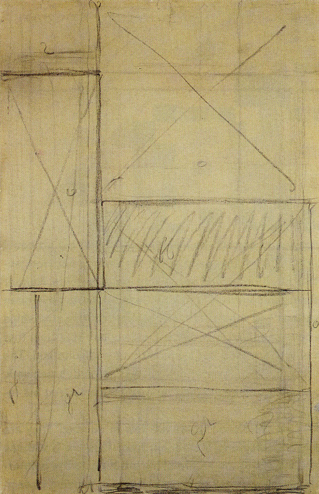Piet Mondrian - Study for Tableau I