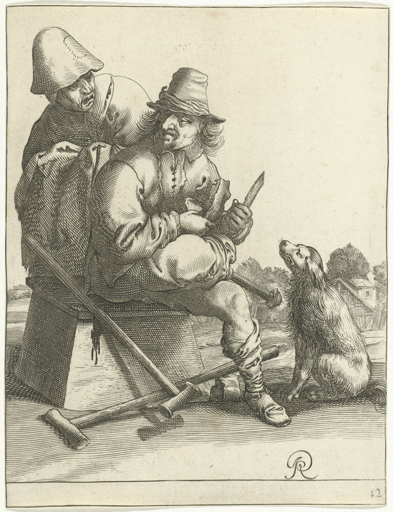 Pieter Quast - Beggars and Peasants: 12