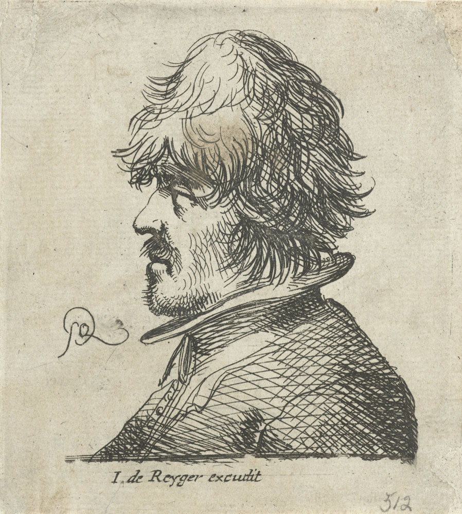 Pieter Quast - Head of a Man with Fur Cap