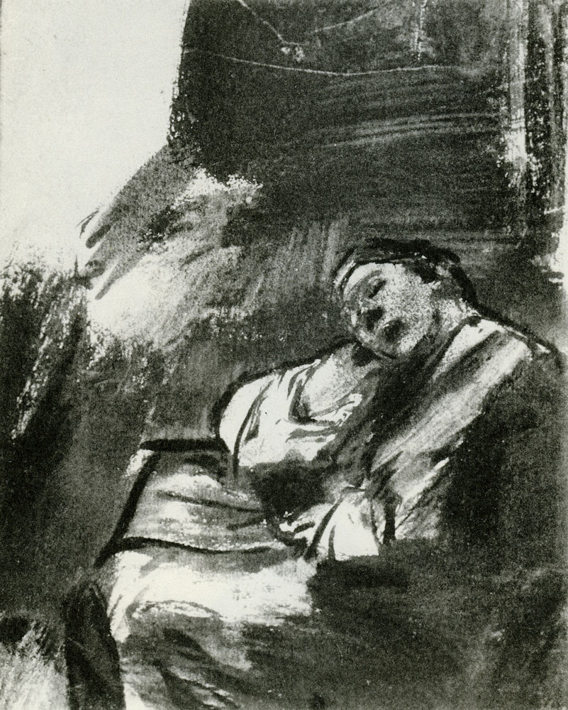 Rembrandt - Young Girl Asleep