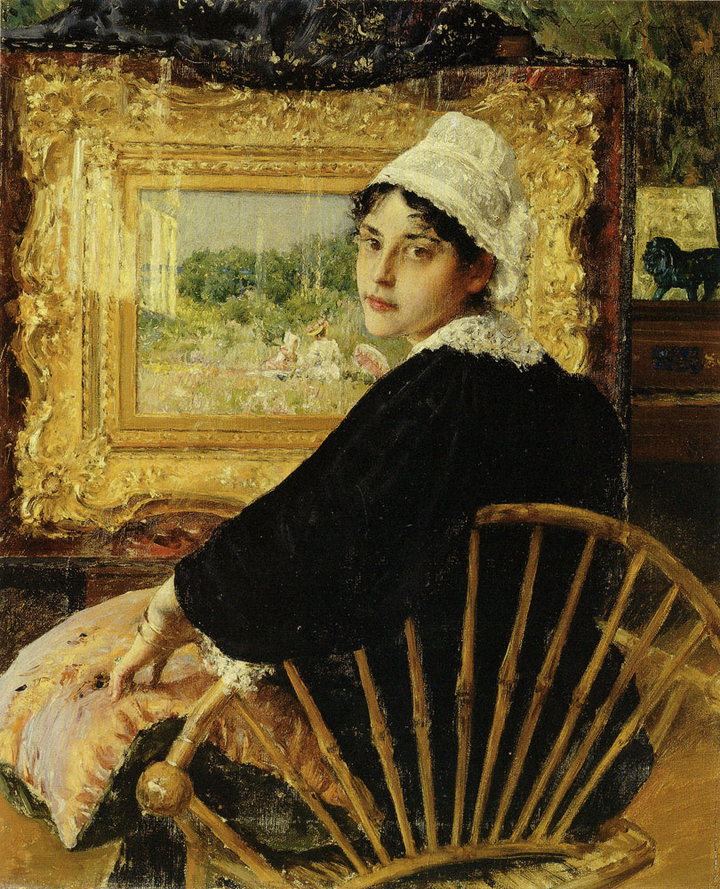 William Merritt Chase - An Artist's Wife
