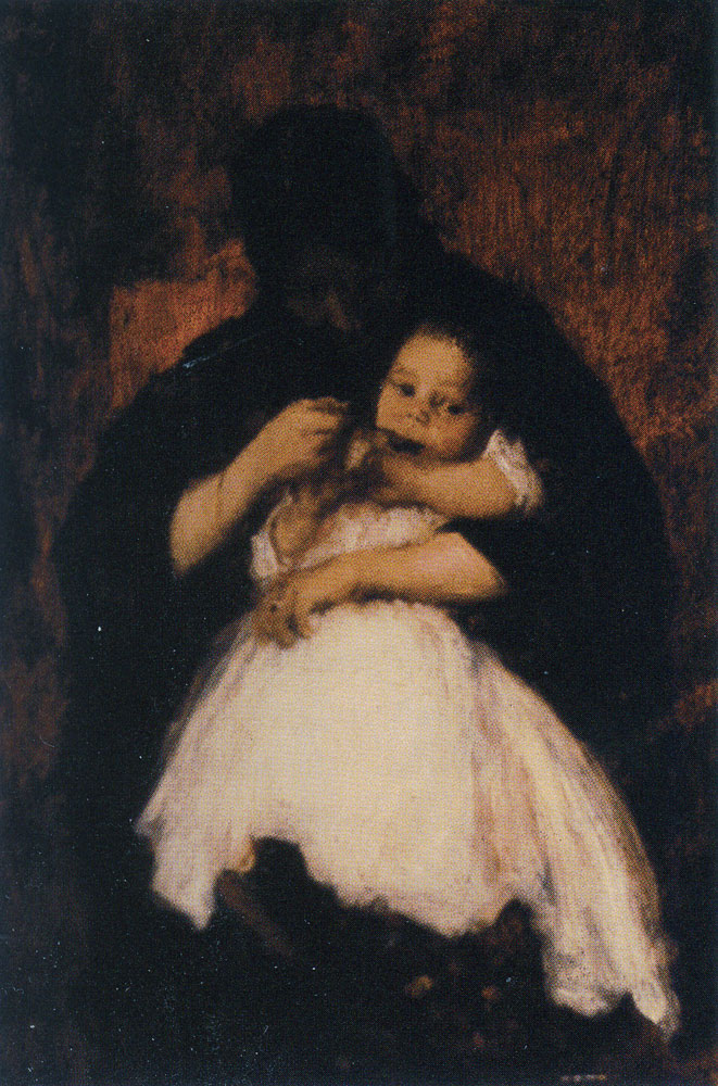 William Merritt Chase - Feeding the Baby