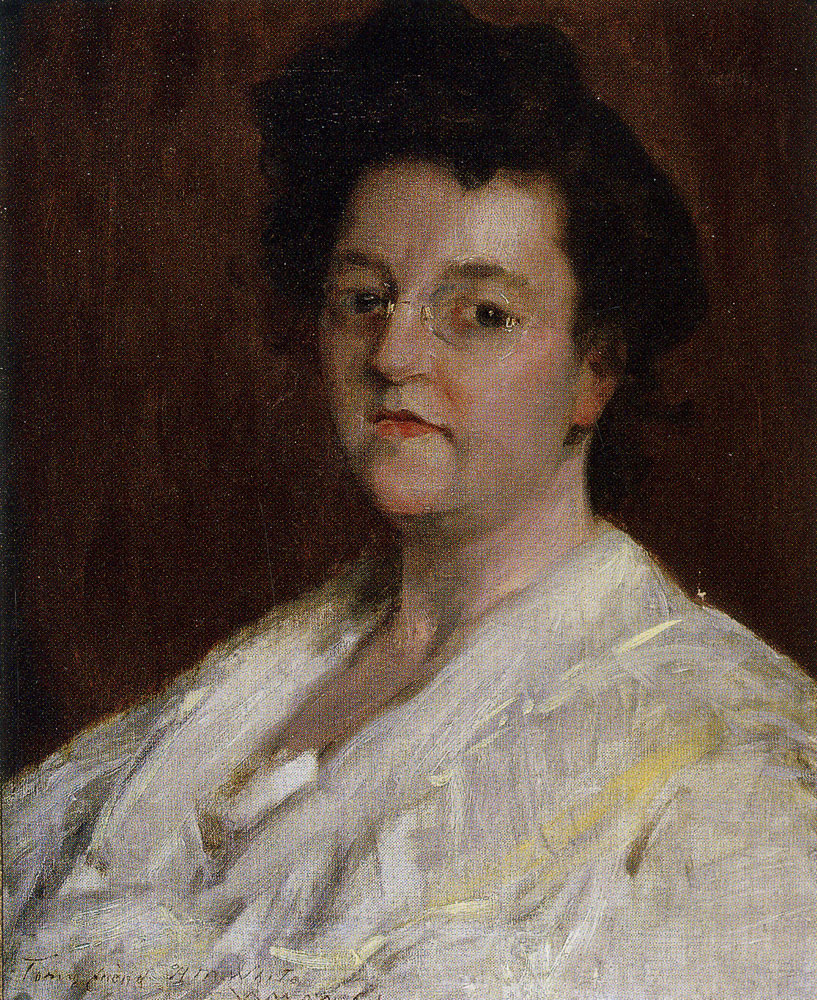 William Merritt Chase - Portrait of a Lady (Helene Maynard White)
