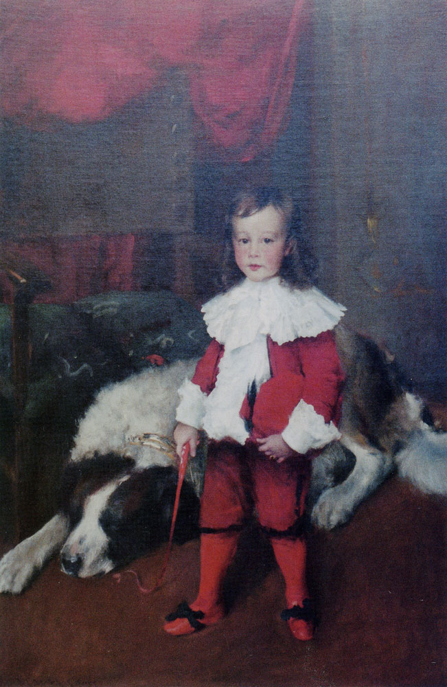 William Merritt Chase - Portrait of Joseph Lasell