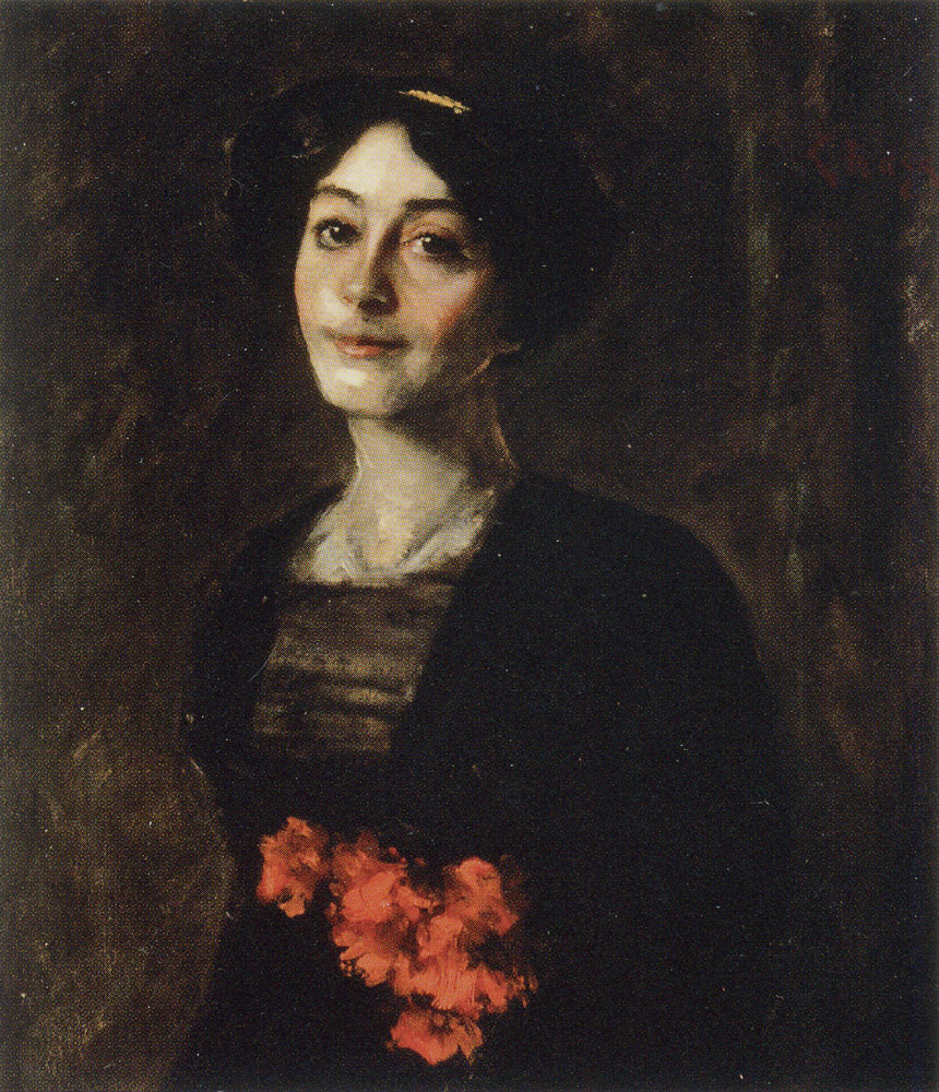 William Merritt Chase - Portrait of a Lady