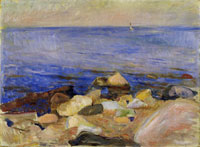 Edvard Munch Beach