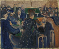 Edvard Munch Gamblers in Monte Carlo