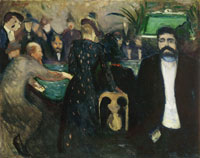 Edvard Munch - Gamblers in Monte Carlo