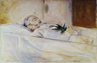 Edvard Munch John Hazeland on His Deathbed