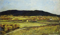 Edvard Munch Landscape from Asker