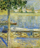 Edvard Munch The Seine at Saint-Cloud