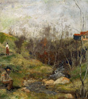 Edvard Munch Spring Landscape
