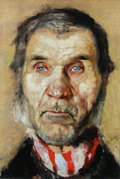 Edvard Munch Study of an Old Man's Head