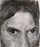 Piet Mondriaan Self-Portrait, Eyes