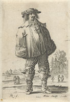 Pieter Quast Man in Fashionable Costume