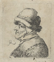 Pieter Quast Head of a Man