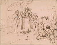Rembrandt The Finding of Moses