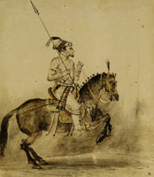 Rembrandt An Oriental Cavalier