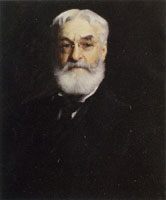 William Merritt Chase Portrait of Frederick Augustus Guild