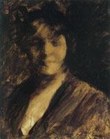 William Merritt Chase Helen (Portrait Sketch)