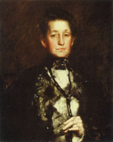 William Merritt Chase Portrait of Mrs. (Marianna) B.W. Taylor