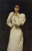 William Merritt Chase Portrait of Miss Lawrence