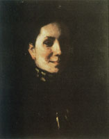 William Merritt Chase Portrait of Mrs. Goldberg
