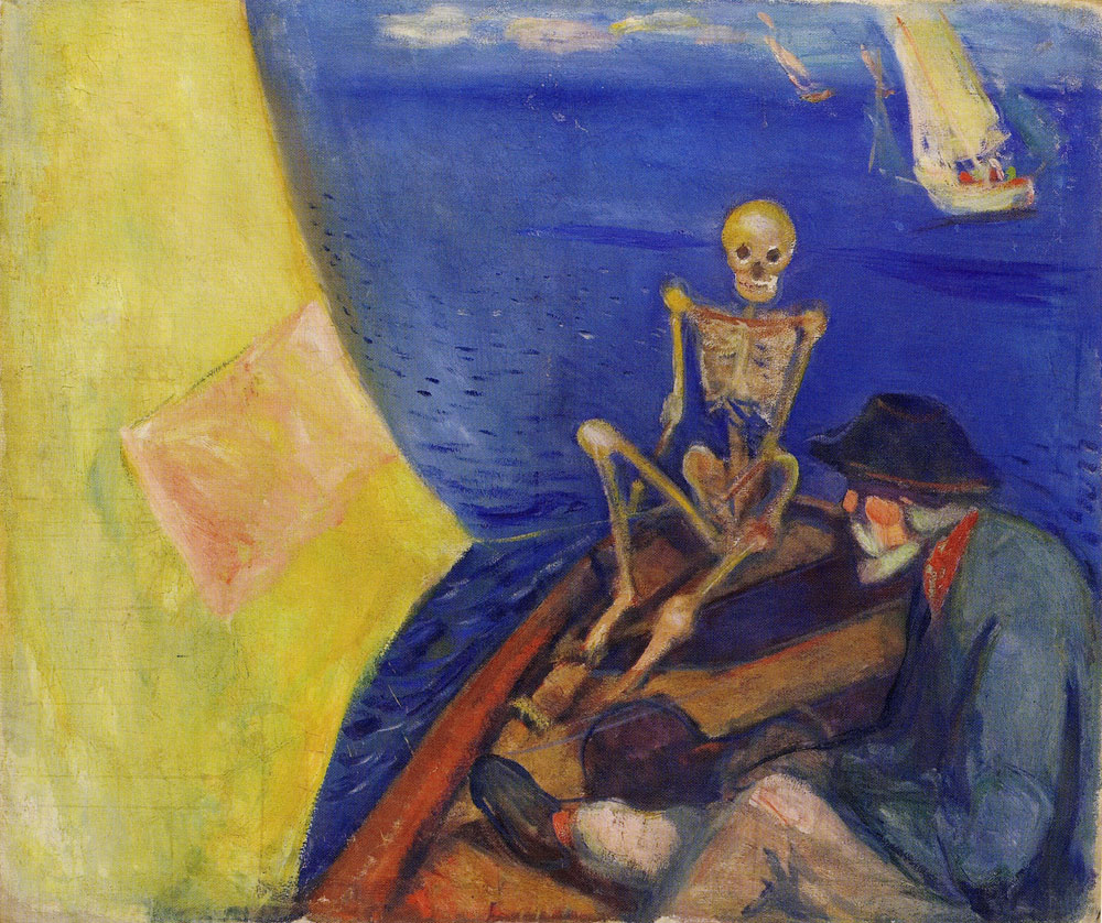 Edvard Munch - Death at the Helm