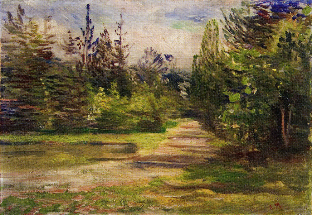Edvard Munch - Forest Landscape