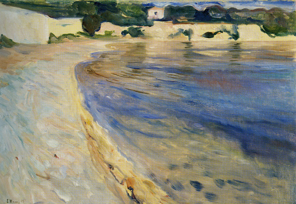 Edvard Munch - From the Riviera