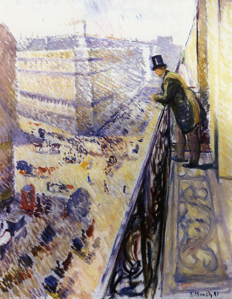 Edvard Munch - Rue Lafayette