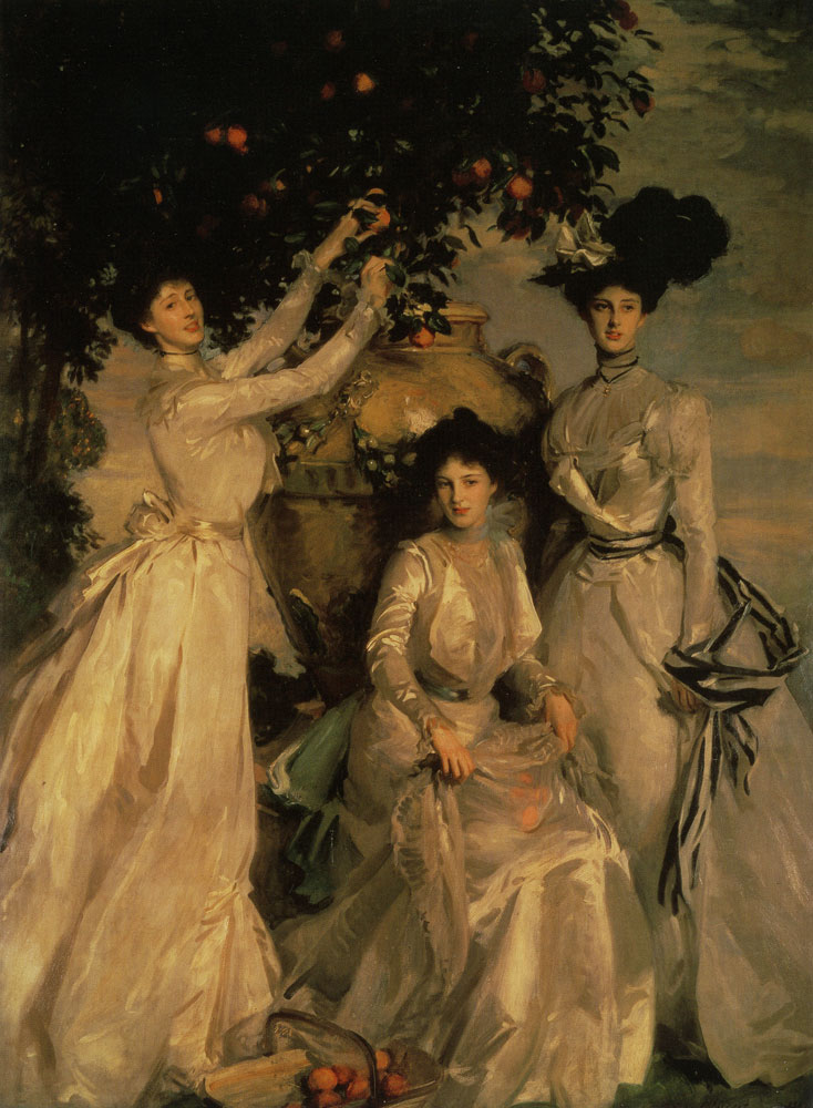 John Singer Sargent - The Ladies Alexandra, Mary and Theo Acheson