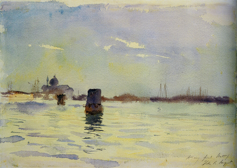 John Singer Sargent - On the Lagoons, Venice