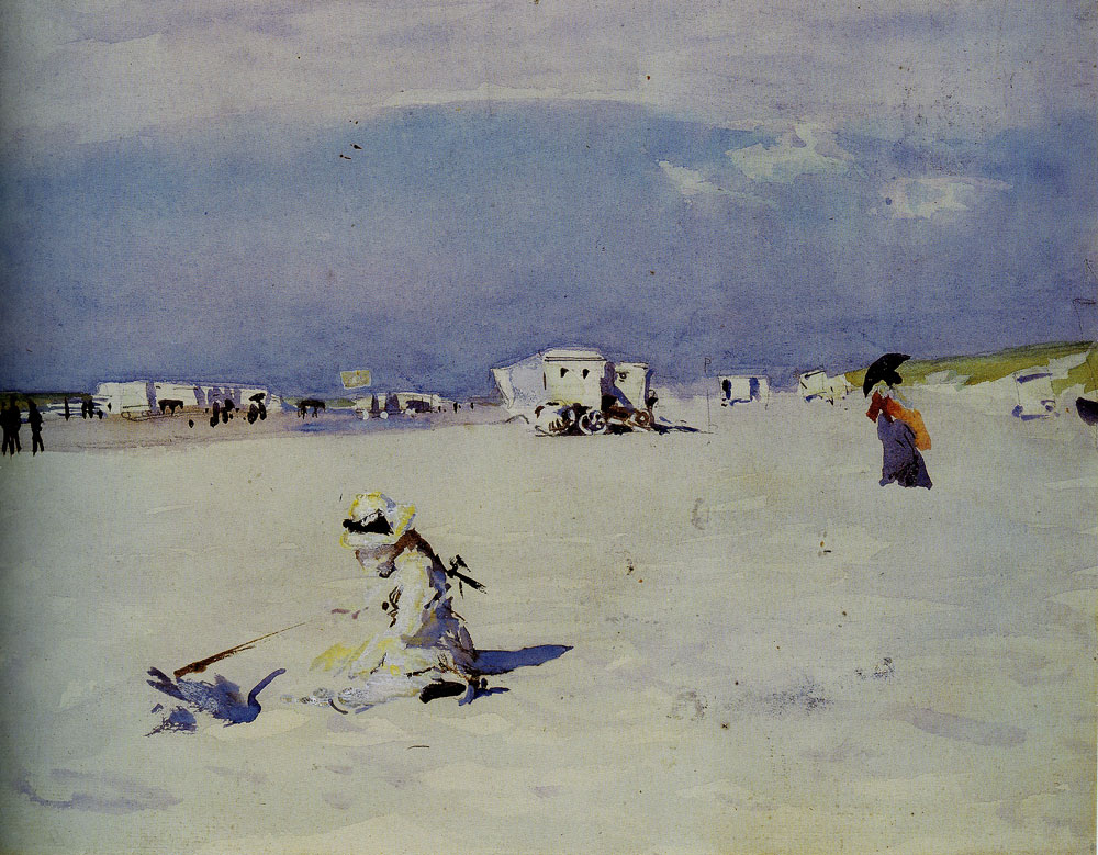 John Singer Sargent - On the Sands