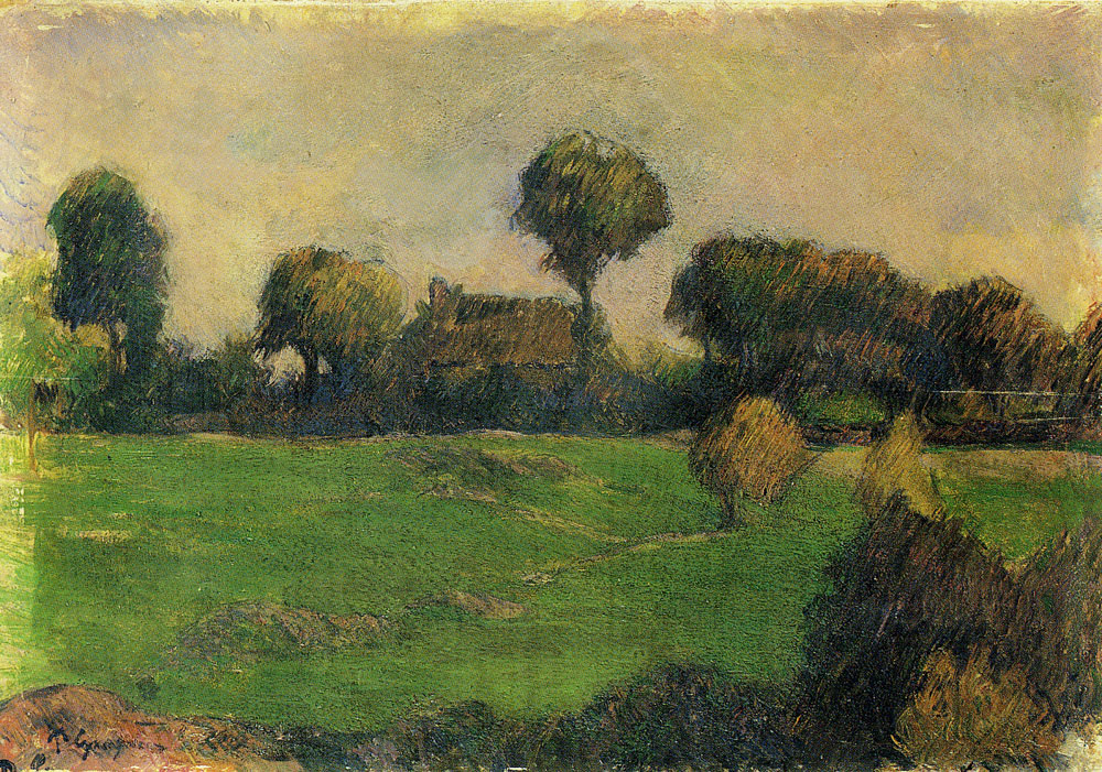 Paul Gauguin - Farm in Brittany I