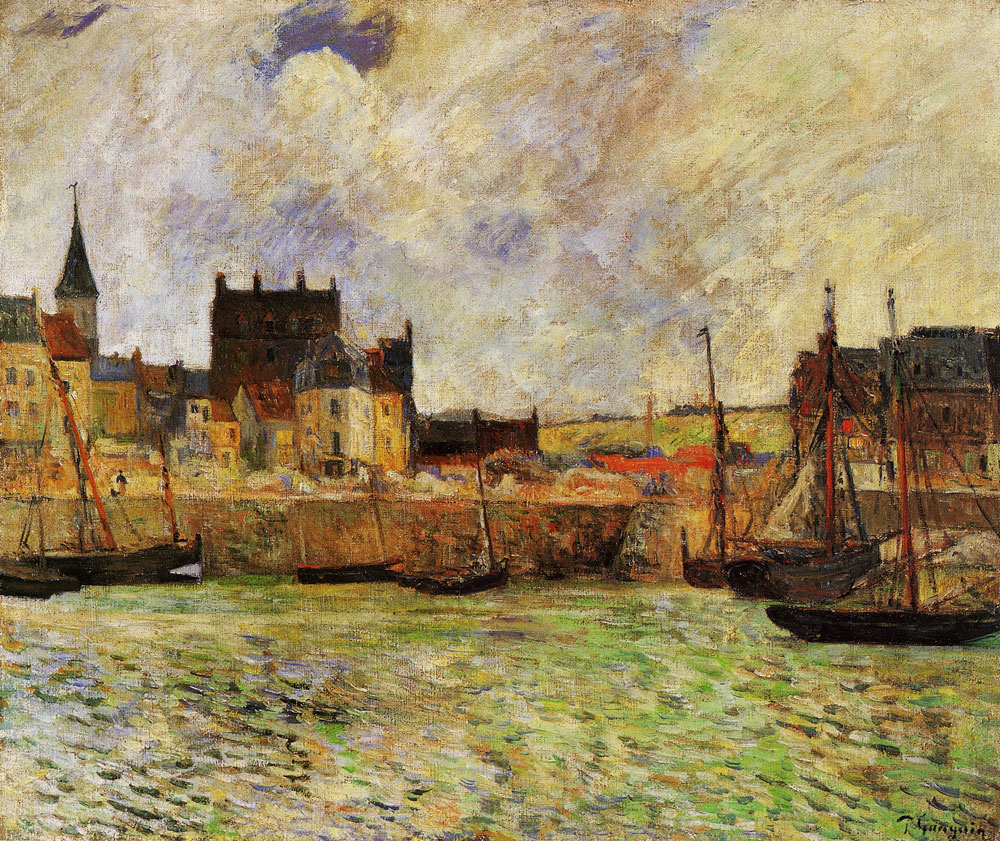 Paul Gauguin - The Port, Dieppe