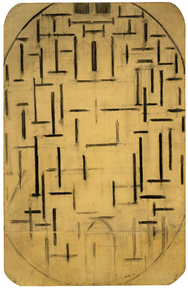 Piet Mondrian - Church Facade 4
