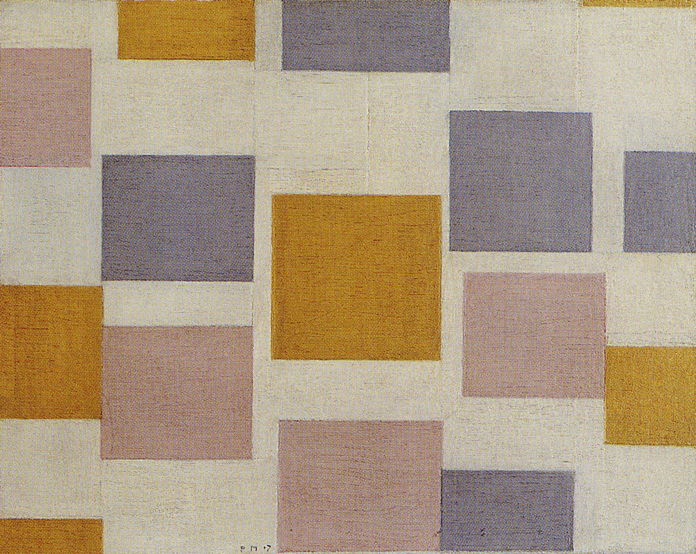 Piet Mondrian - Composition No. 5, with Colour Planes 5