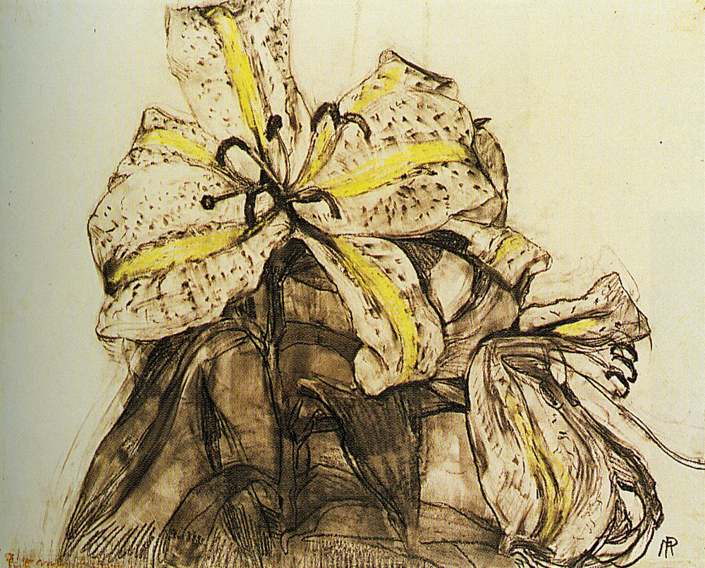 Piet Mondriaan - Golden-banded Lily