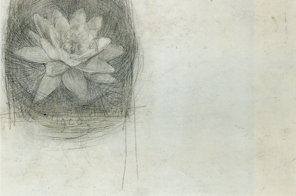 Piet Mondriaan - Water Lily Blossom
