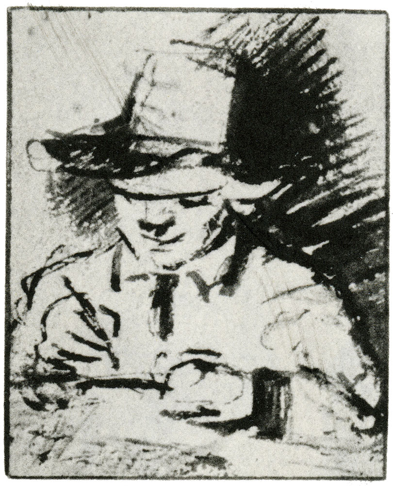 Rembrandt - Young Man in a High-Crowned Hat