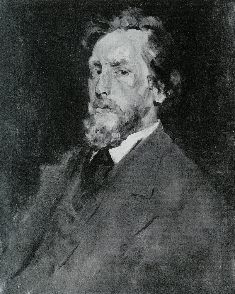 William Merritt Chase - Portrait of Eilif Peterssen